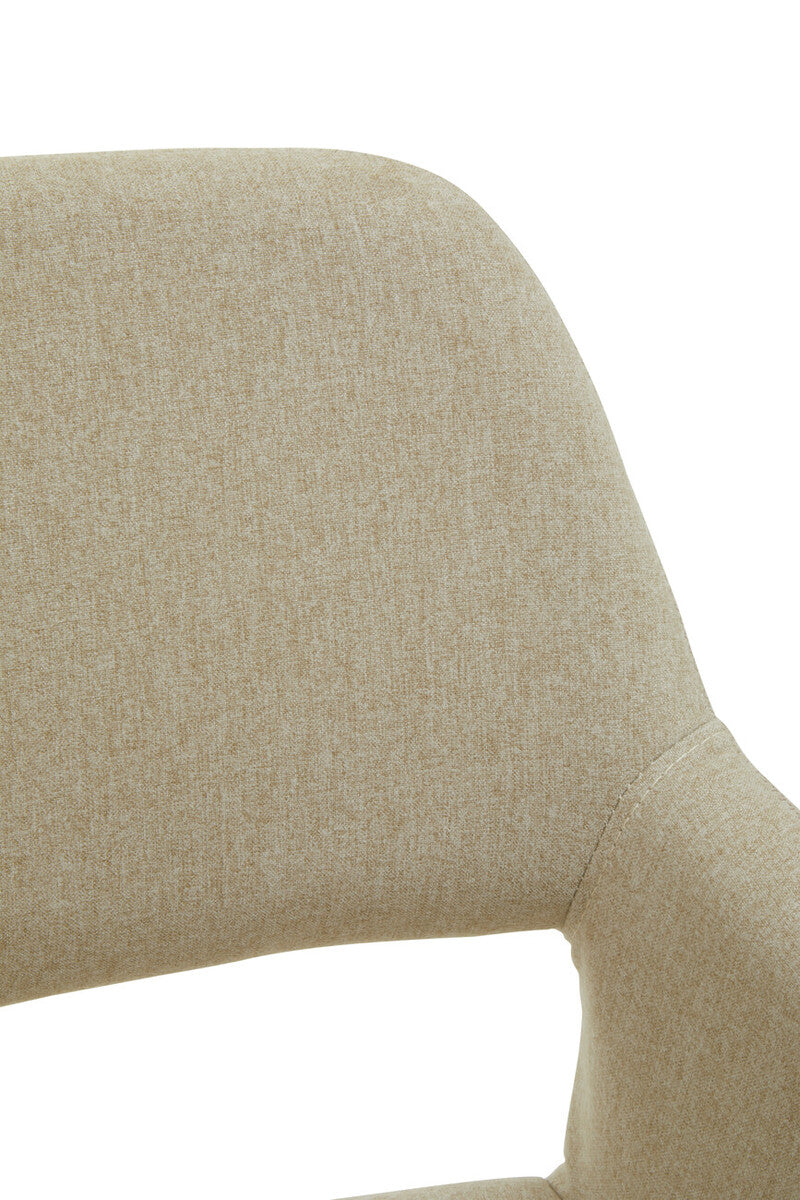 Stockholm Natural Fabric Dining Chair - Image 10