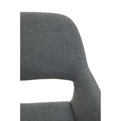 Stockholm Grey And Gold Dining Chair