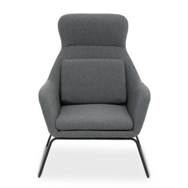 Stockholm Grey Fabric Chair