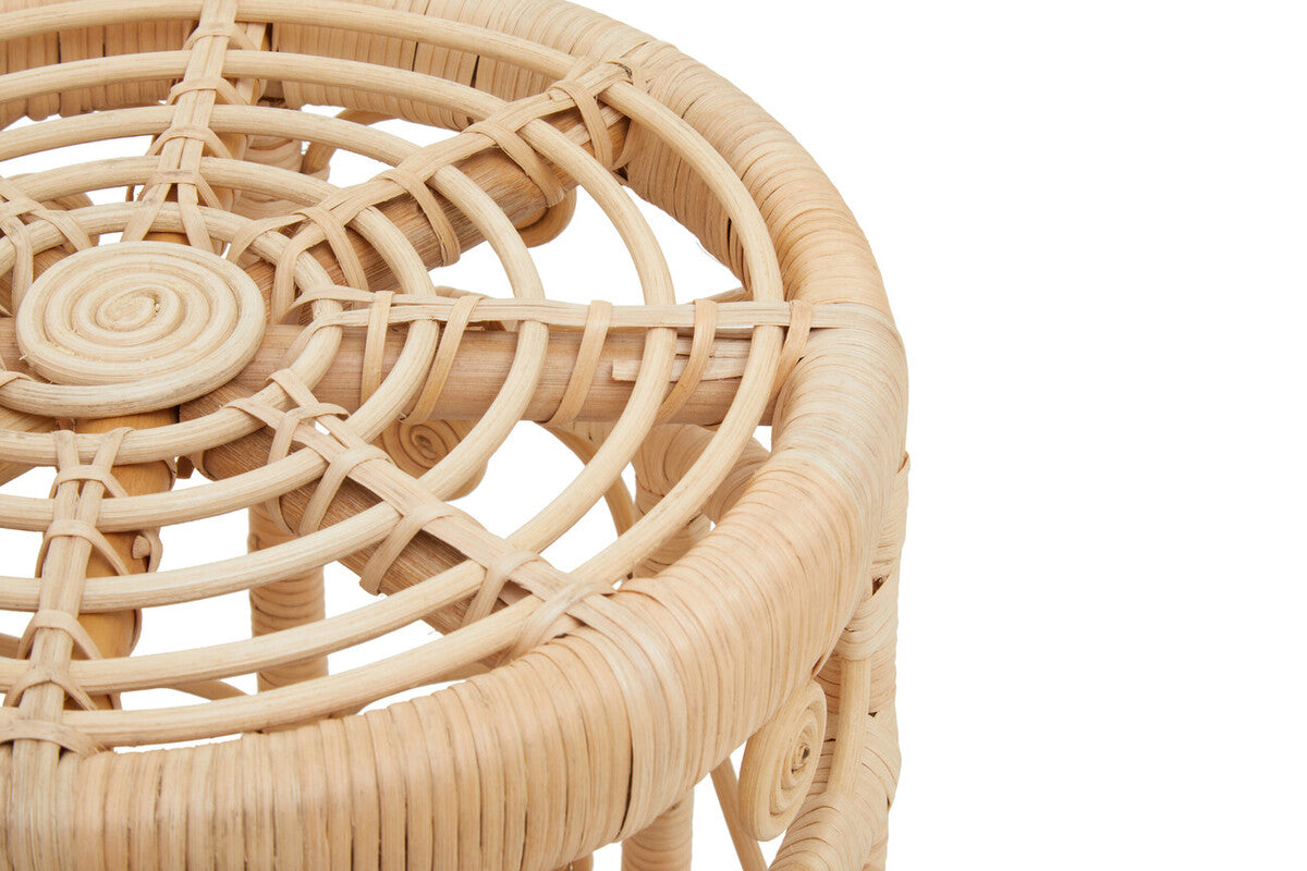 Mataram Set Of Two Natural Rattan Tables
