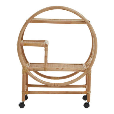 Mataram Rattan Bar Trolley