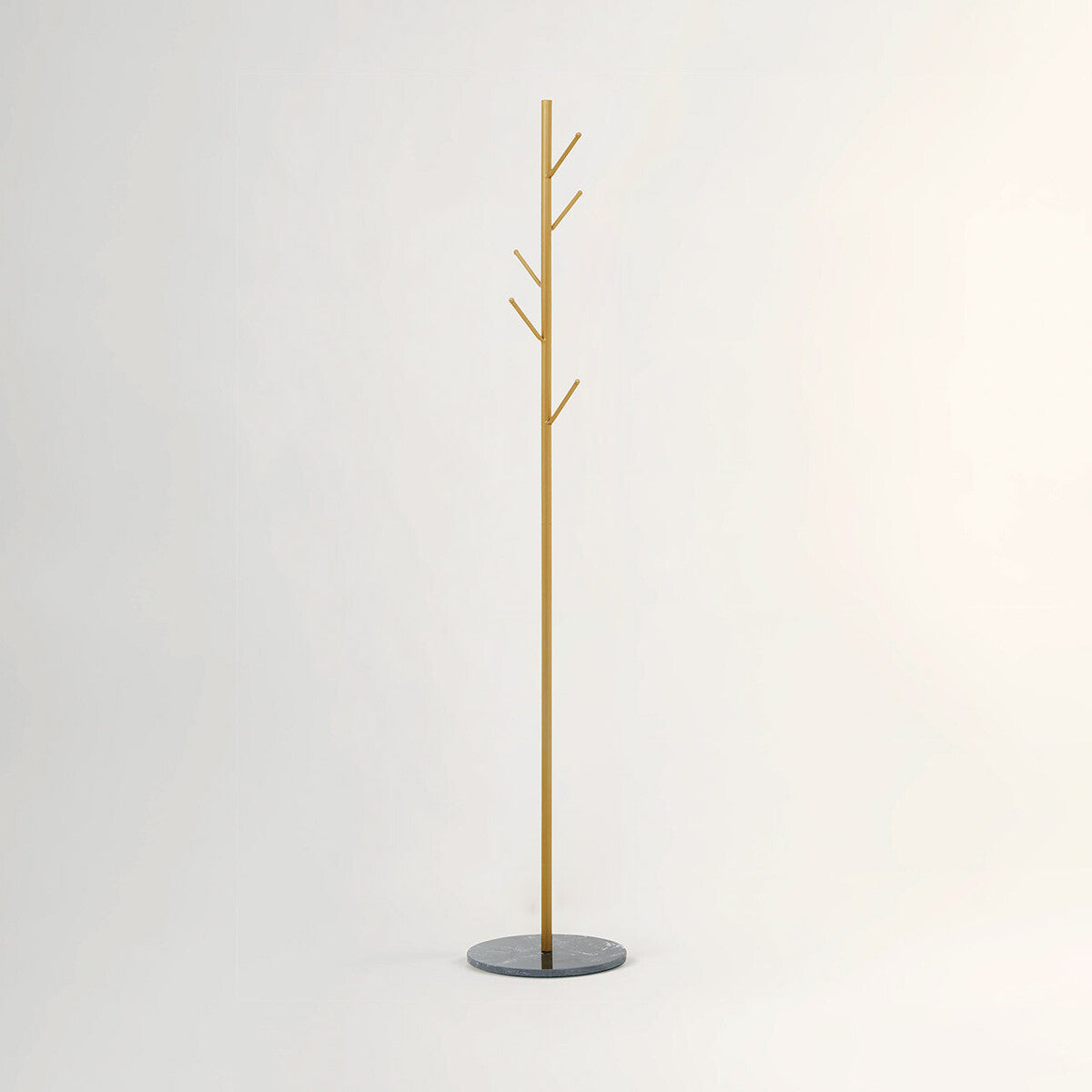 Avento Gold And Black Coat Stand