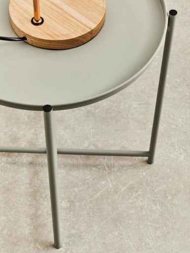 Trosa Grey Iron Side Table