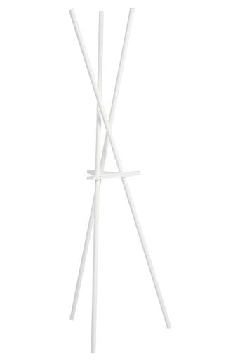 Rostok Matt White Coat Stand