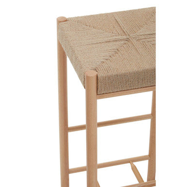 Bandar Natural Rope Weave Bar Stool