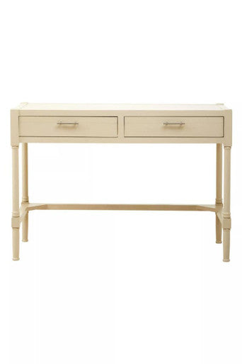 Heritage Two Drawer Ivory Desk