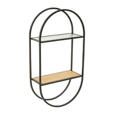 Mataram 2 Tier Wall Shelf