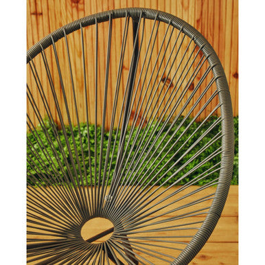 Miami Grey Rattan 3 Piece Patio Set