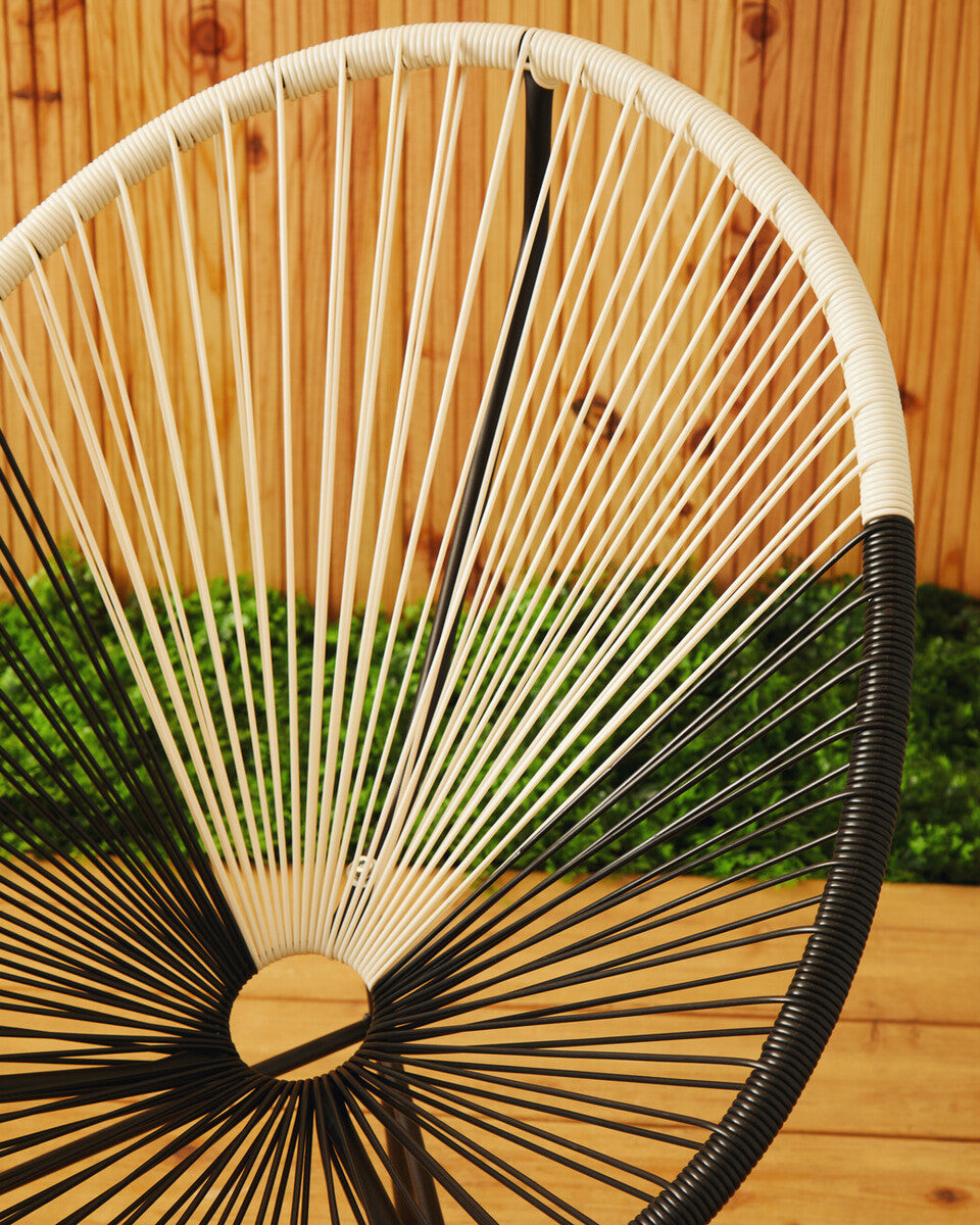 Miami Dual Tone Rattan 3 Piece Patio Set
