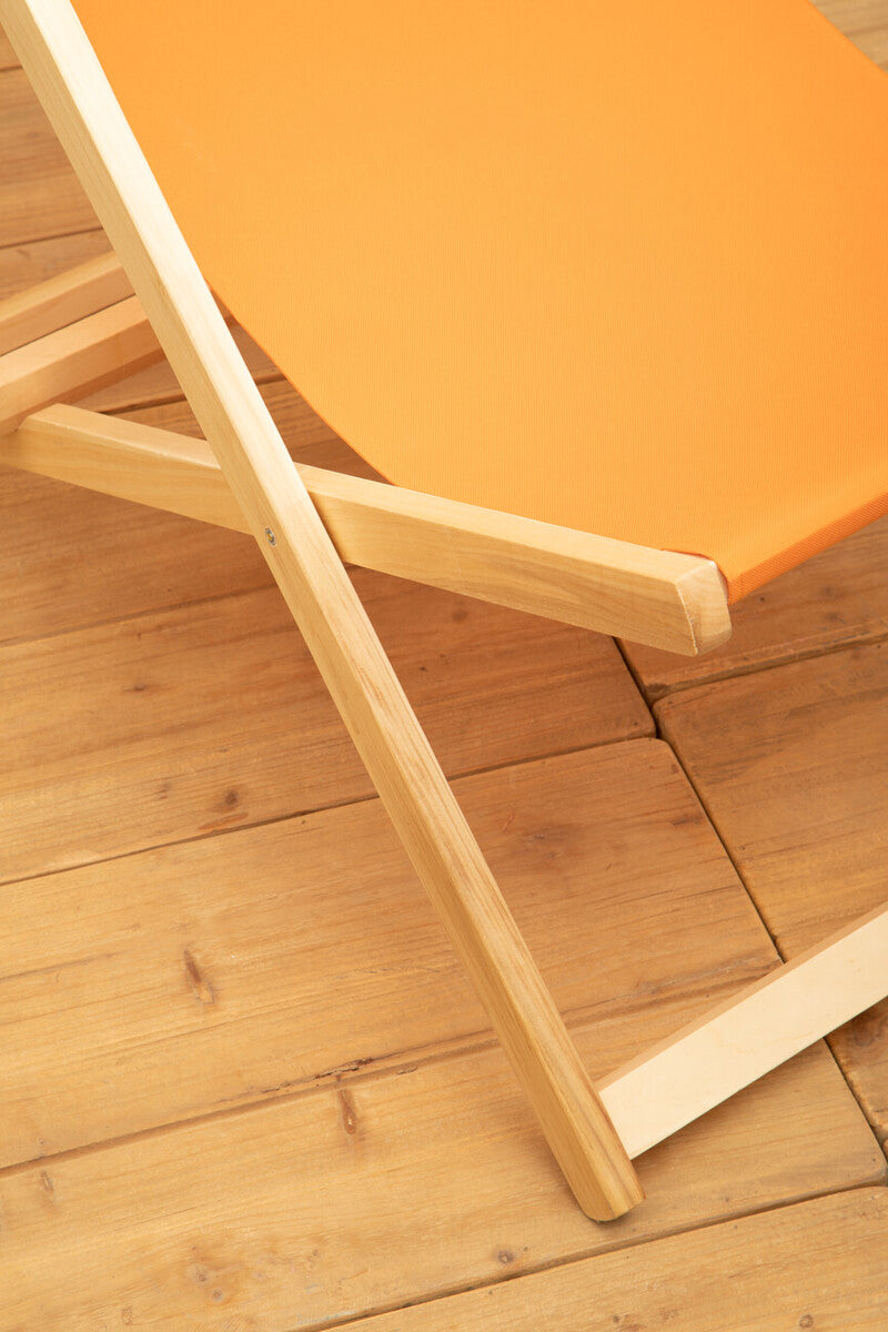 Beauport Orange Deckchair
