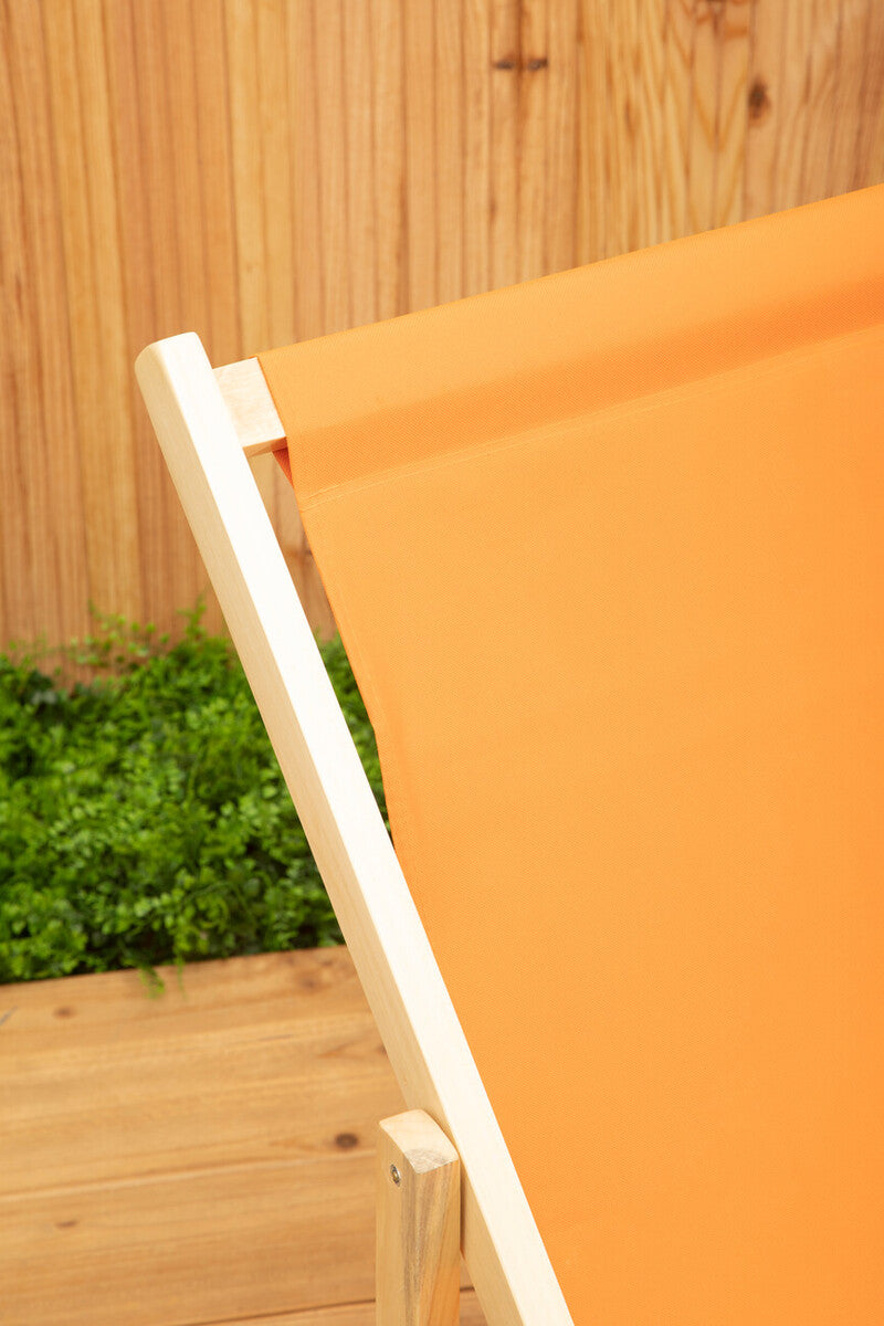 Beauport Orange Deckchair