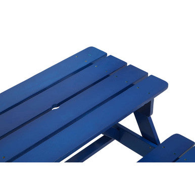 Brighton Blue Kids Picnic Bench