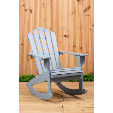Beauport Blue Rocking Chair