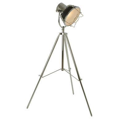 Industrial Revolution Matt Black Floor Lamp