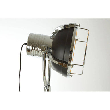 Industrial Revolution Matt Black Floor Lamp