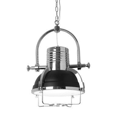 Industrial Revolution Black Pendant Light