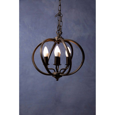 Aspen Matt Black Iron Pendant Light - image 3