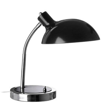 Osvaldo Black Metal Adjustable Desk Lamp