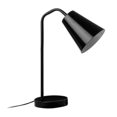 Shaina Black Metal Modern Desk Lamp - image 1