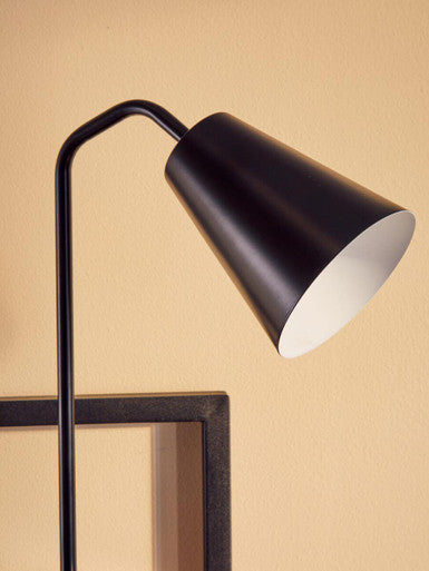Shaina Black Metal Modern Desk Lamp - image 5