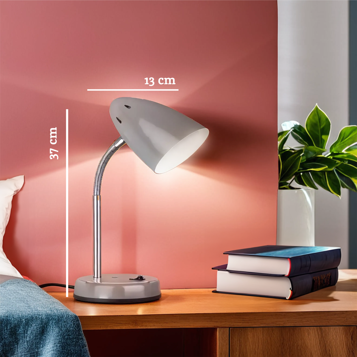Flexi Grey Desk Lamp - image 9