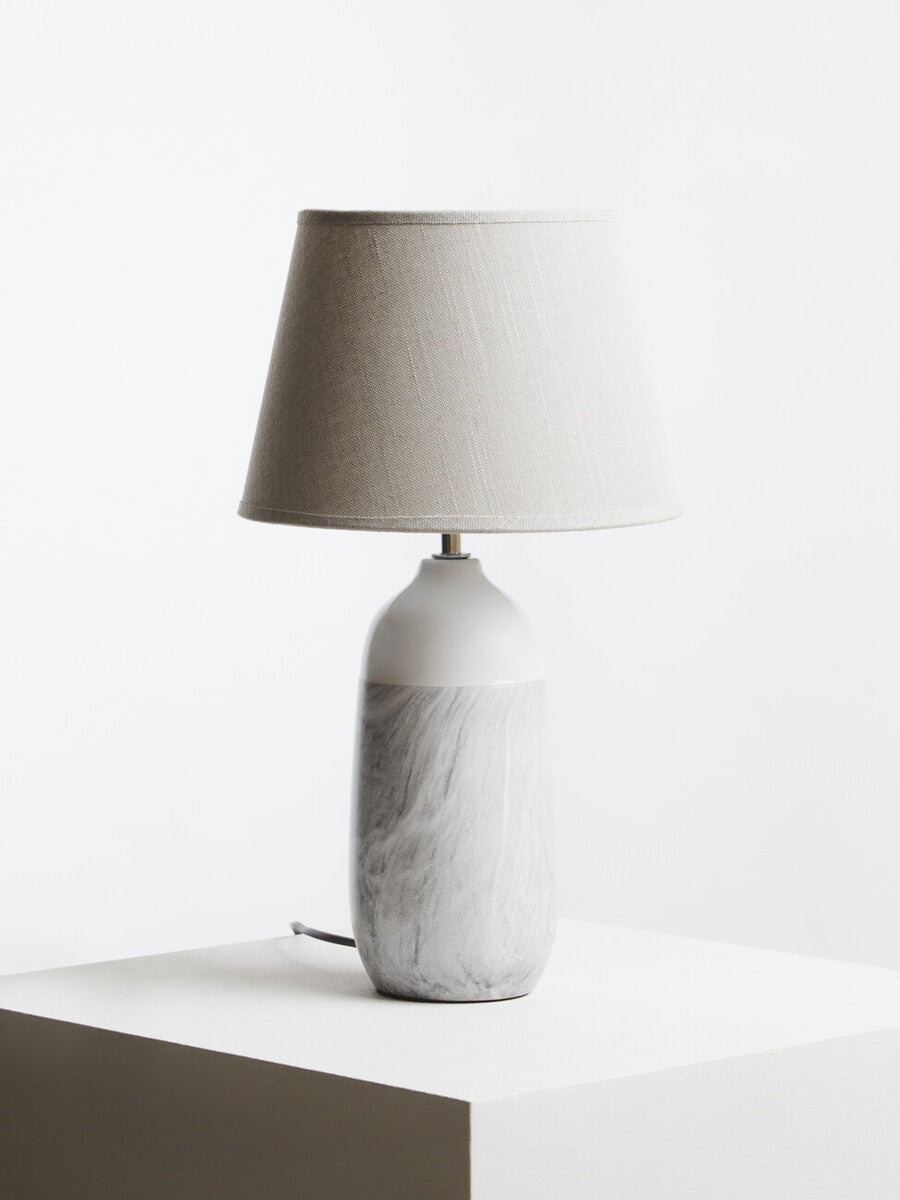 Welma Beige Ceramic Table Lamp