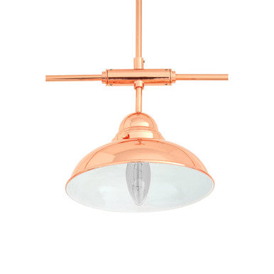 Jasper 3 Pendant Copper Finish Pendant Light