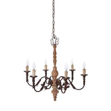 Paulette 6 Arm Chandelier