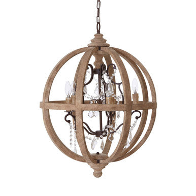Pia 5 Arm Chandelier - image 2