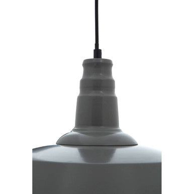 Brant Grey Metal Pendant Light