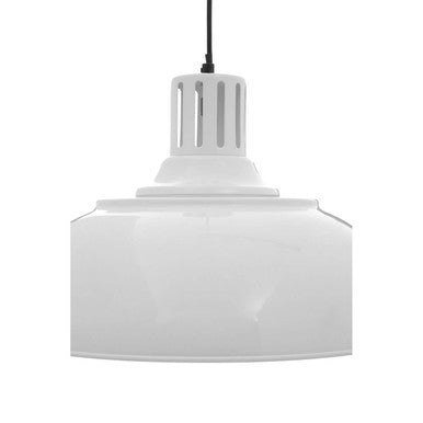 Brook White Metal Pendant Light