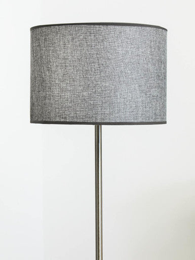 Forma Grey Waffle Effect Shade Floor Lamp