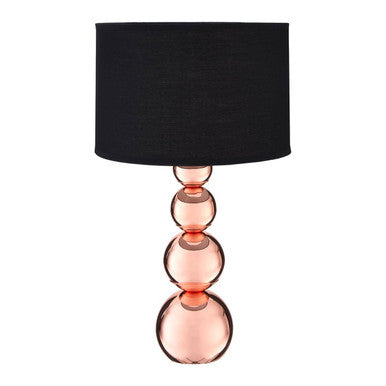 Cameo Graduated Faux Copper Balls Touch Lamp
