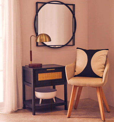 Sydnee Antique Brass Finish Task Lamp With Wood Base - image 2