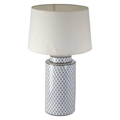 Sorino Ceramic Table Lamp With Cream Shade - image 2