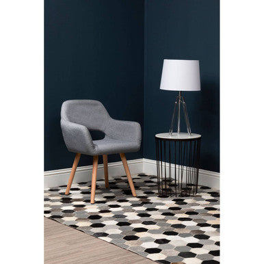 Halia Chrome Finish Table Lamp