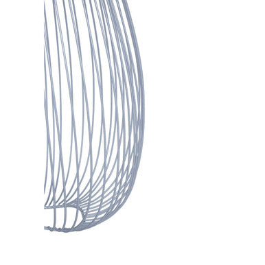 Lavis Teardrop Silver Pendant Light