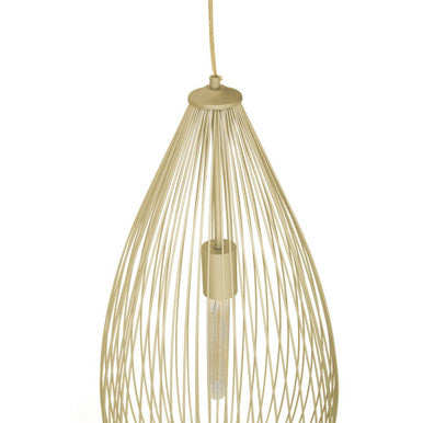 Lavis 1 Bulb Gold Finish Pendant Light