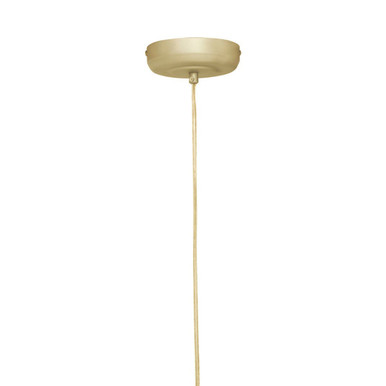 Lavis 1 Bulb Gold Finish Pendant Light