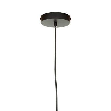 Leni Black Matte Iron Pendant Light