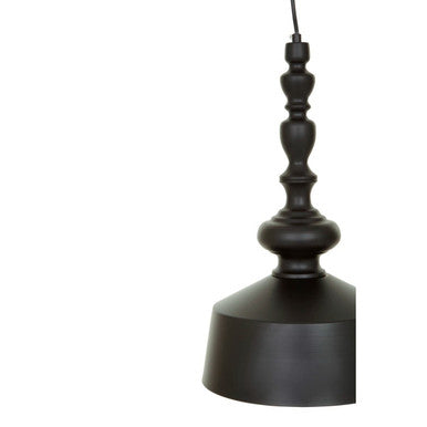 Leni Black Matte Iron Pendant Light