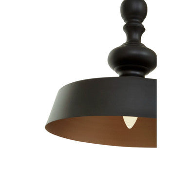 Lenno Small Leni Black And Gold Pendant Light