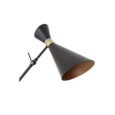 Linox Black And Gold Floor Lamp