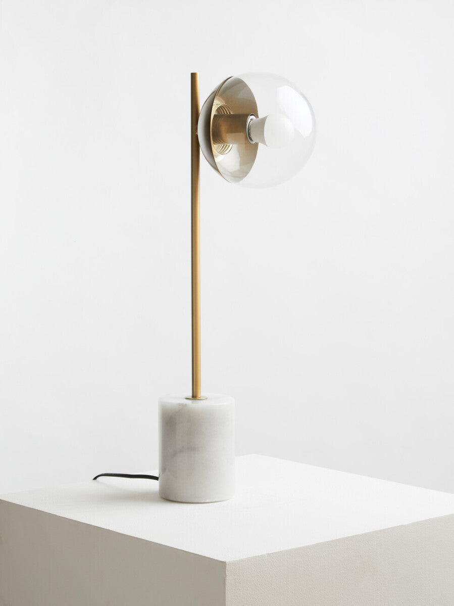 Revive Gold Finish Metal Table Lamp