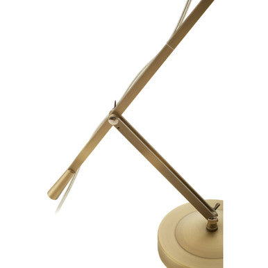 Jasper Adjustable  Desk Lamp in Brass Finish
