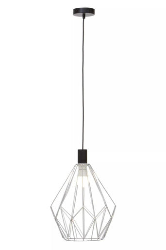 Wyra Chrome Gold Frame Pendant light