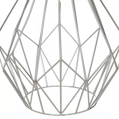 Wyra Chrome Gold Frame Pendant light