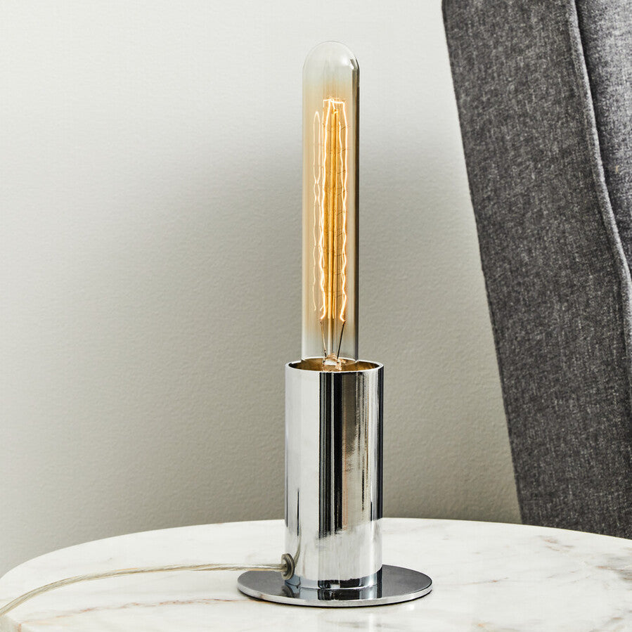 Stockholm Chrome Finish Table Lamp