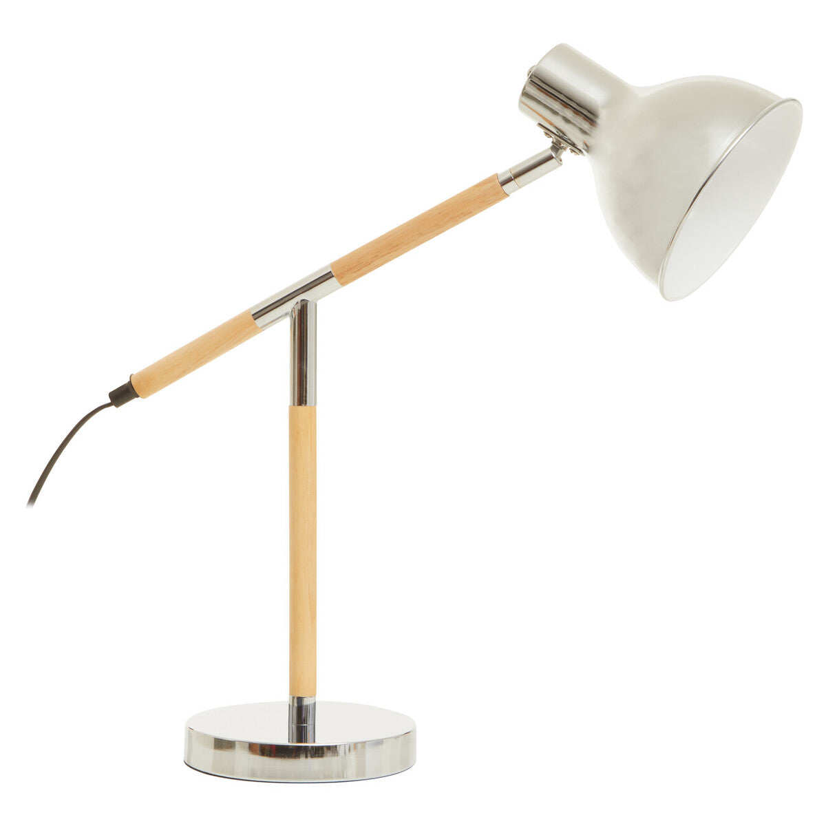 Stockholm Adjustable Desk Lamp in Chrome Finish