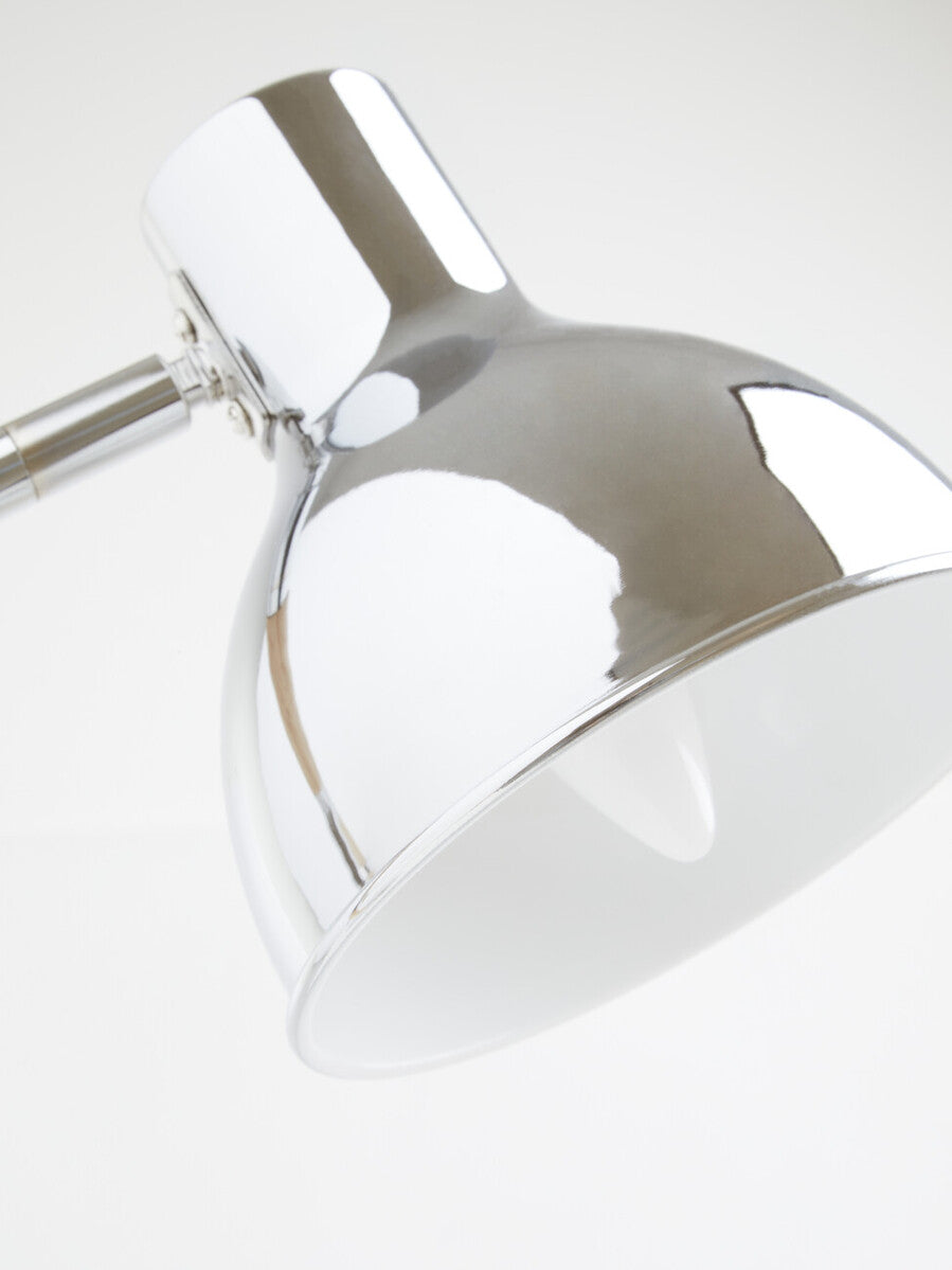 Stockholm Adjustable Desk Lamp in Chrome Finish